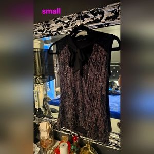 Elegant glittery top